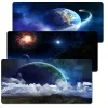 Rests Night Sky Mousepad with Sewn Edges Thermal Transfer Printed Mice Mat Laptop Notebook Keyboard Pad Gaming Accessories 2mm