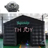 ATTIVITÀ OUTDOOR GRANDE Disco Black Disco Inflable Club Tenda per l'evento Big Mobile Portable Nightclub Cubo di festa con Light01