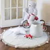 Плетенный организатор корзина корзина Bron Domt Decor Toys подгузники ствол детские вещи для хранения ковша детские постельные принадлежности набор аксессуаров 240328