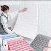 Wallpapers 70cmX100cm 3d Wall Panels Self-adhesive Waterproof Stickers DIY Pvc Room Decor Modern Home Decoration