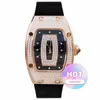 New High-quality female mechanical wrist watches Super Flash Swiss Temperament Simple Women's Waterproof Top 10 Watch luxury stylish Designer