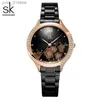 Women's Watches Shengke Fashion Design Womens es Original Elegant Womans Quartz Wristes Top Luxury Diamond Ladies Clock Drop shipping L46