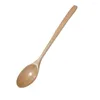 Lepels houten lepel vork bamboe keuken kookgereedschap gereedschap soep theelspoon servies voor pap/soep/koffiemanen en desserts enz