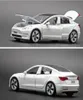 132 Araba Modeli 2020 Yeni Tesla Model3 Model Modelx Alaşım Araba Modeli Ses Işık Geri Çekiyor Erkek Dekorasyon Model2375330991