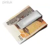 Pieniądze klipy ze stali nierdzewnej Pieniądze Mężczyźni Id Id Karta kredytowa Karty Karty Banknoty gotówkowe dwustronne pieniądze klips 240408