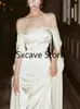 Boho Beach Staina Midi Dress Party Women Enven Design Długie rękawie szczupła elegancka sukienka BodyCon Sukienka One Piece Korea Fashion 240319