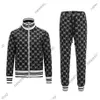 Европа парижский дизайнер Mens Track -Suits Luxury Men Sport Sport Suit Zipper Печать