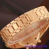 AP Sports Wristwatch Royal Oak Black Plate 18K Rose Gold Automatic Mécanical Mens Watch 25960OR.OO.1185OR.03
