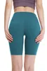 Short féminin Nude Yoga 3/4 High Waist Hip Lift Sports Sports Sports Pantalon de cyclisme