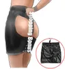 Butt Exposed Lninging Spódnica skórzana mini sukienka Otwarte pośladki Dalus Akcesoria dla dorosłych zabawki seksualne Y2006163105507