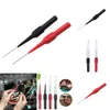 New 30V Multimeter Test Probes Extention Back Insulation Wire Piercing Tester Pin Needle Tip Car Repair Diagnostic Tools