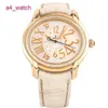 AP Tourbillon Watch Watch Millennium Series Automatic Machinery Women's 18k Rose Gold Diamond Luxury Watch Business Business Swiss Watch 77301or.zz.d015cr.01