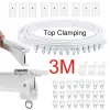 Accessoires 3M Curator Curtain Track Rail Top Clamping Flexible Plafond monté Balcon Montage Balcon Polaire ACCESSOIRES D1