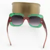 인기 선글라스 여성 선글라스 디자이너 0083S 여름 스타일 풀 핑크 프레임 UV 보호 혼합 색상