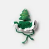 Hundekleidung warme Haustierhut handgefertigte Wollgestrickte Katze Weihnachtshüte Mosside Weihnachtsbaum -Design Winter -Kleid -Kopfbedeckung für den Herbst