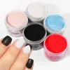 Enhancers 120g Nail Acrylic Powder Red Black Blue Pink Carving Crystal Polymer Builder Nails Extension Art Dust