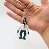 Keychains Anime Keychain Creative Toilet Man Gift Action Figure figure Car Diy Bijoux Game entourant