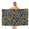 Towel Ins Beach Towels Pool Large Sand Free Microfiber Quick Dry Lightweight Bath Swim