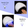 Pose 48W 30 LEDS Séchure lampe pour les lampes à ongles de manucure Sécheur d'ongles LED UV pour le durcissement UV Gel Vernis Têt