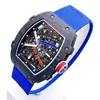 Designer di lusso Guarda Richar Men's Mille Orologi Meccanici Movimenti automatici Automatico Luminio Waterprooff Fashi