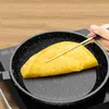 Pans frittura di padella Pancake antiaderente 24/26/28 cm con copertura per cottura a gas domestico bistecca di cottura universale