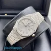 Highend AP Forist Watch Series Series Watch Womens 33 мм кварцевые движения Precision Steel Platinum Leisure Luxury Watch