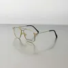 Paris Home Liepglas frame dames nieuwe mode metalen polygon platte lichtglazen frame heren fashion bb01990 anti blauw licht