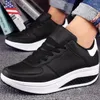 Walking Shoes Women's Fashion Sock Sneakers Breathe Comfortable Nursing Casual Platform Loafers Non-Slip Toning