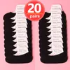 Women Socks 40pcs Non-slip Invisible Slippers Seamless Ice Silk Ankle Boat Summer Thin Casual Breathable No Show