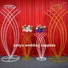 Feestdecoratie groothandel stijl metaal ringvormige bruiloft wandelbrug bloemstand senyu209