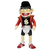 Grand jeffy marionnette en peluche jeu chanteur de gibier Zombie Hand Muppet Plushie Doll-Child Family Puppet Goads For Fans Girls 240329