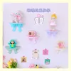 Decorative Plates Girls Bedroom Wood Wall Mounted Storage Rack With No Punching Pink Japanese Soft Girl Bow