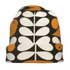 Berets Orla Kiely Birds Match Design Design Skullies Bons de bonnet Chauffeur de capuchon en plein air chaud Bonnet Caps pour adulte unisexe