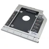 Adapter HP Probook 445 450 G0 G1 G2 Profesjonalny aluminium Optibay 2nd HDD Caddy 9,5 mm SATA 3.0 2,5 "SSD DVD HDD CZE