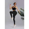 Lu Pant Align Soussless Hip Silbing Femme Fiess Skinny High Waist Fashion Gym Tranning Running Leggings Solid Yoga Gry Workout Running