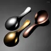 Forks Short Handle 304 Stainless Steel Spoon Mini Children's Tableware Kindergarten Baby Home Feeding Small