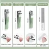 Blade Professional Manicure -Werkzeuge Set Edelstahl Nagel Clipper Handfußnägelwerkzeuge Pediküre Paronychia Nippers Trimmer Cutters