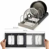 Accessoires de cuisine Rack Pot Pot Pan Organisateur de cuisine pour armoire de rangement Support de cuisine POS POTS RECORT ORGANISATE