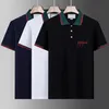 2024SSS Summer Fashion Brands Mens Polo Shirts Luxe mannen Designer Polos Shirt T-shirt Man Letters Gedrukt Borduurwerk korte mouw TEES US MAAT XS-XL
