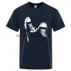 Camisetas masculinas Hot venda 100% algodão casual de manga curta sapatos de skate masculino de verão roupas respiráveis roupas de pescoço o grande mangas unissex h240408