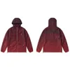 Amerikansk trendig Trapstar Spring och Autumn Men's Hooded broderad attackjacka Casual Loose Windbreaker