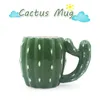 Mugs Ceramic Cup Cactus Coffee Green Mug Export Cross Border Selling Couple