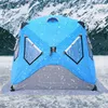 Tents and Shelters Winter Outdoor Fishing Tent Portable Sauna Tent Warm Large Ice Fishing Tent No Floor Tent Camping Winter Camping Snow Tent L48