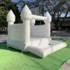 atacado 4.5x4.5m (15x15ft) Commercial Kids Commercial Kids Moon House Inflável Branco com Ball Pit Inflatable Bouncer Jumper Castle Bouncy