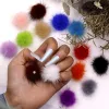 Lipstick Magnetic Pompoms for Nails Art Charms Design Nail Art Decoration Nail Pom Poms Kit Magnetic Puffy Detachable Kwaii Accessories