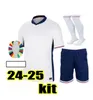 24 25 25 Anglii Koszulki piłkarskie Zestaw dla dzieci Kane Saka Foden Bellingham Rashford Sterling Grealish National Team 2024 2025 Football Kids Tyse Zestaw dla dorosłych bramkarza