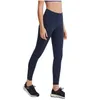 Dames trainingspakken l021 dames yogabroek met pocket girls running outfit fitness panty leggings Solid Color Lady High Taille Sports Tr OTWXM