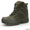 Boots Military Combat Men Great Cuir Us Us Army Hunting Trekking Camping Mountaine d'hiver