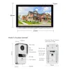 Intercom 10 -tums Tuya 1080p Färg Touch Screen Wireless WiFi IP Poe Video Doorbell Smart App Home Intercom för RFID Access Control System