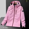 coats plus size coat spring and autumn stone mens jacket island 223stand collar hooded solid mens casual windproof outdoor is land jacket coat new 7xl 9